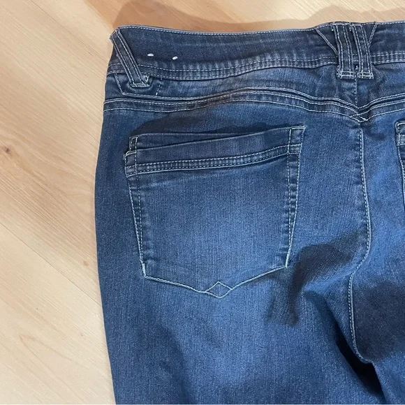 Democracy “Ab”solution Jeans Women’s Size 14 Blue Stretch Skinny  B1305BBV3XX - Picture 5 of 8